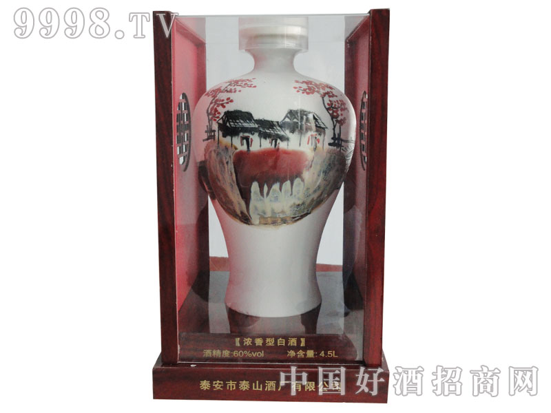 泰山龙酒国瓷-60%vol-4.5L